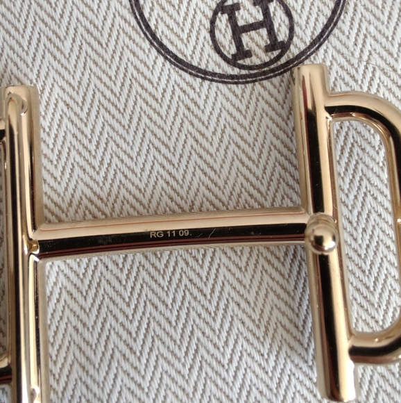 Hermes men belt set - Picture 4 of 12